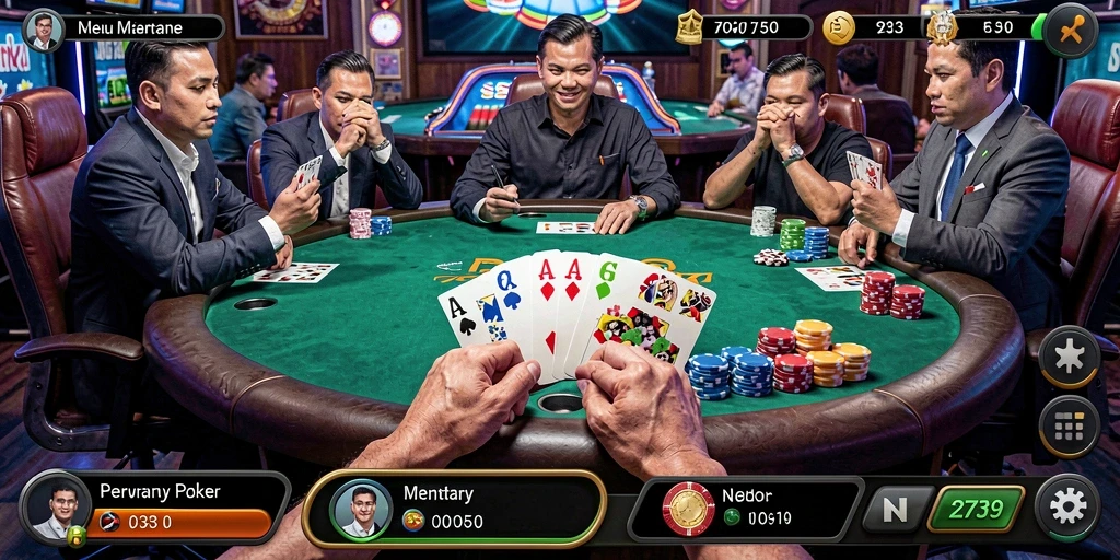 Tampilan gameplay pokok dari 2739 yang mendebarkan.