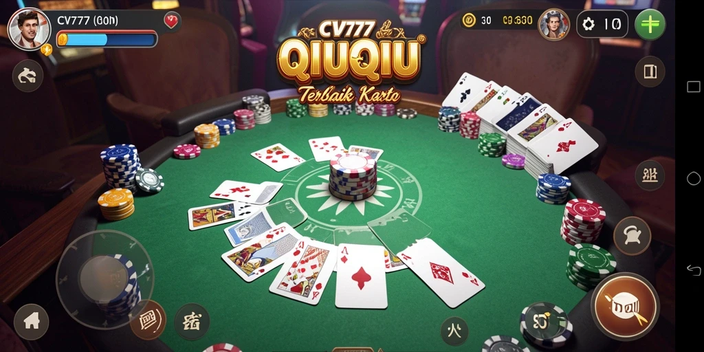 Screenshot gameplay QiuQiu yang seru dan menegangkan.