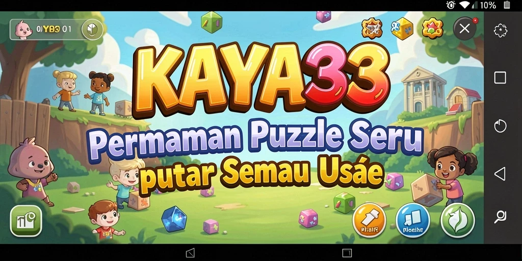 Tampilan menarik dari gameplay KAYA33 yang penuh tantangan Puzzle.