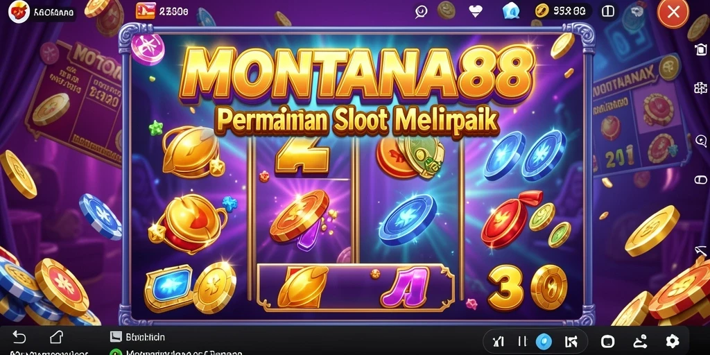 Screenshot gameplay MONTANA88 yang menunjukkan keseruan permainan slot.