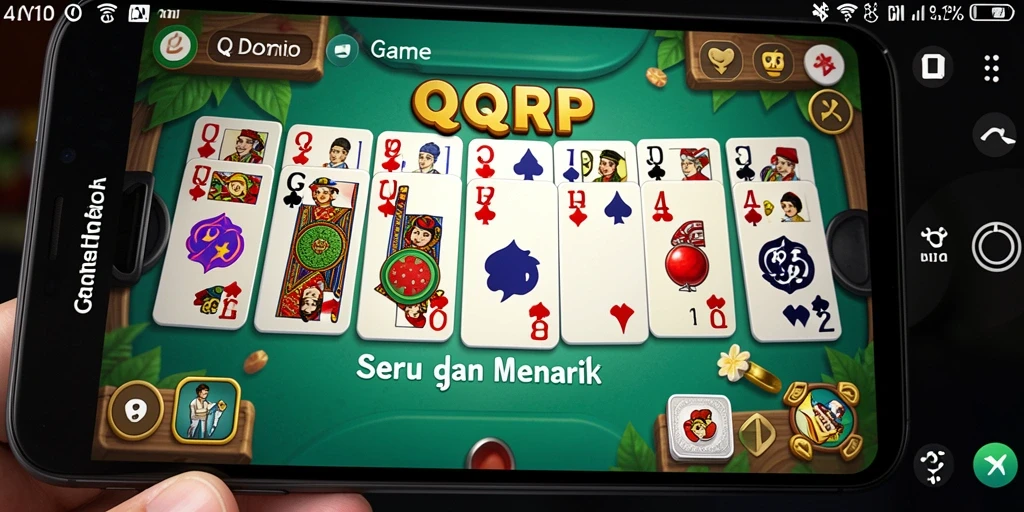 Tampilan gameplay QQRP yang seru dan dinamis.