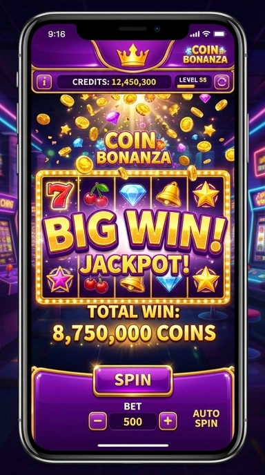 Tampilan antarmuka aplikasi bigwin yang intuitif.